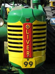 Oliver 99 grill tractor